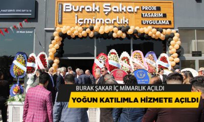 Burak Şakar İçmimarlık hizmete açıldı