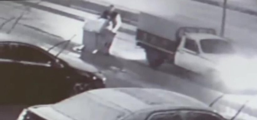 Hırsızlar bu kez çöp konteynerini çaldı