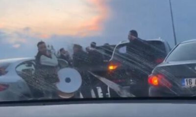 Bursa’da trafiği engelleyen düğün konvoyuna ceza