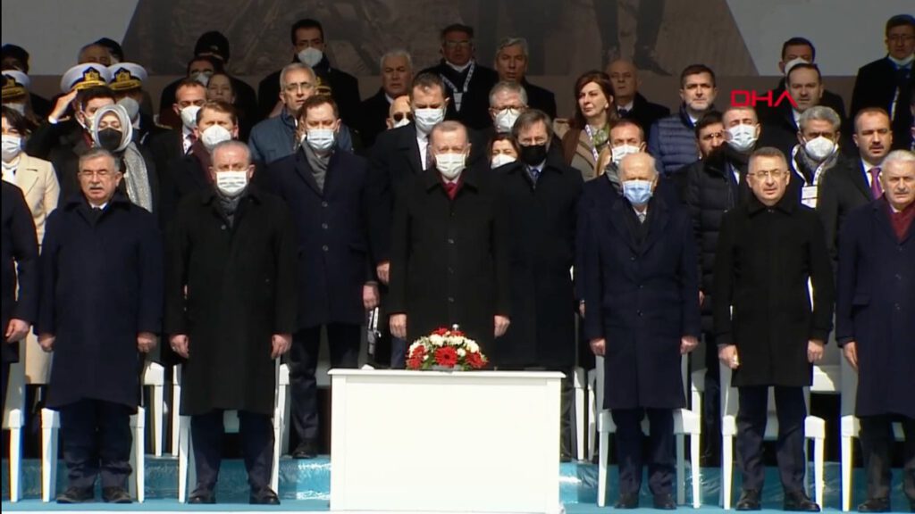 Cumhurbaşkanı Erdoğan Çanakkale’de törene katıldı