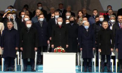 Cumhurbaşkanı Erdoğan Çanakkale’de törene katıldı