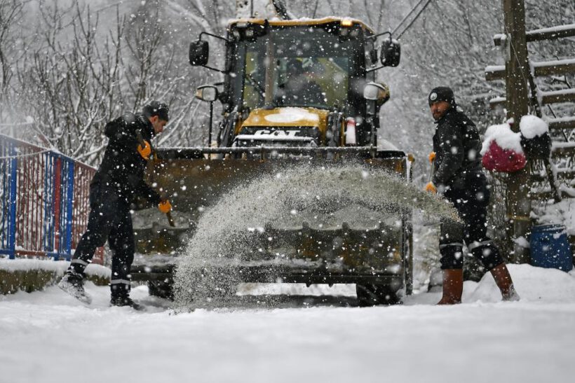 Osmangazi’de karla mücadele mesaisi başladı