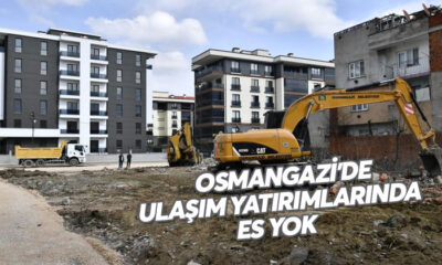 Osmangazi’de ulaşım yatırımları hız kesmiyor