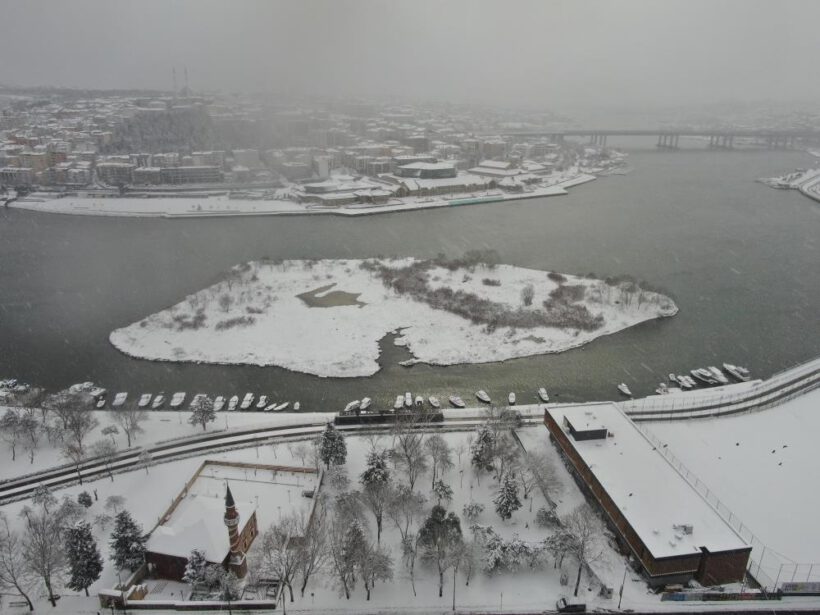 Pierre Loti’den büyüleyici kar manzarası