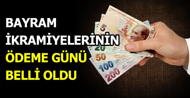 Bayram ikramiyelerinin ödeme günleri belli oldu