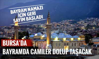 Bursa’da Ramazan Bayramı namaz saatleri