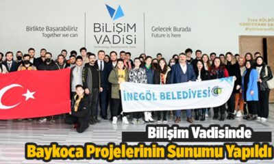 Bilişim Vadisi’nde Baykoca projelerinin sunumu yapıldı