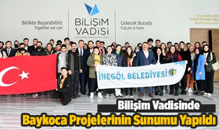 Bilişim Vadisi’nde Baykoca projelerinin sunumu yapıldı
