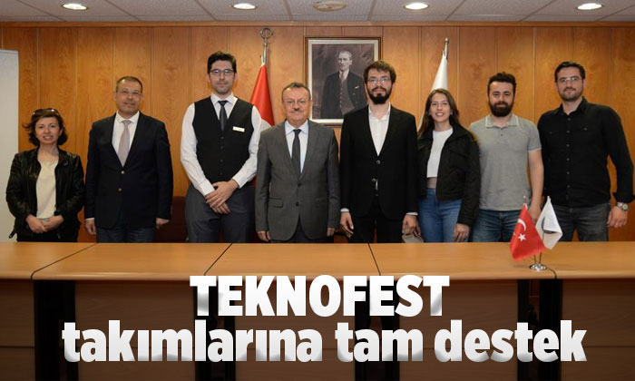 TEKNOFEST takımına çifte destek