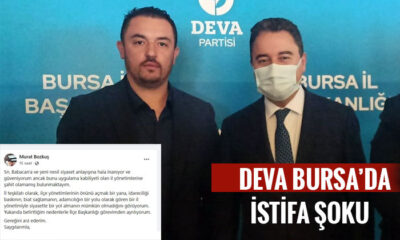 DEVA Partisi’nde şok istifa