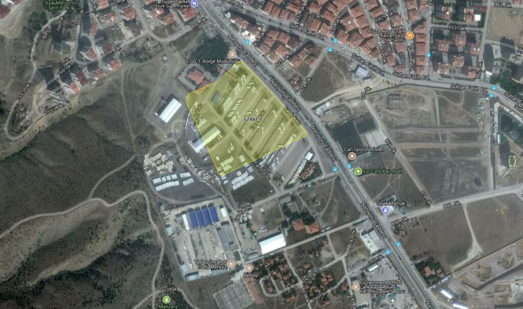 Bursa Nilüfer’de 465 m² arsa satılıktır