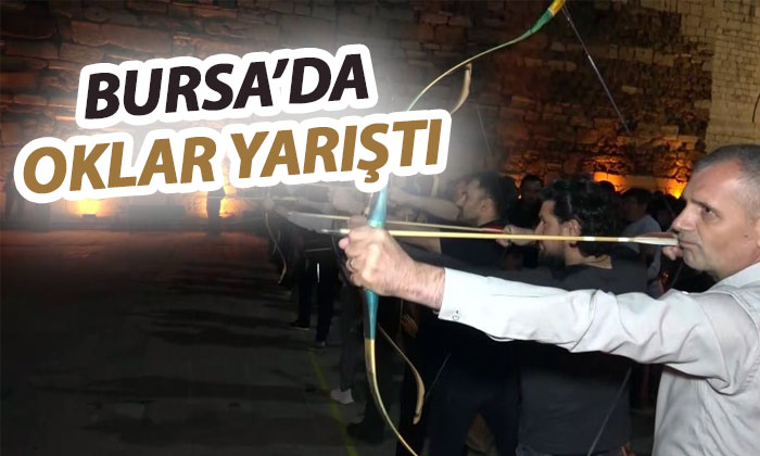 Bursa’da geleneksel okçuluk koşusu yapıldı