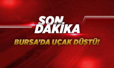 Bursa’da uçak düştü! 2 kişi hayatını kaybetti