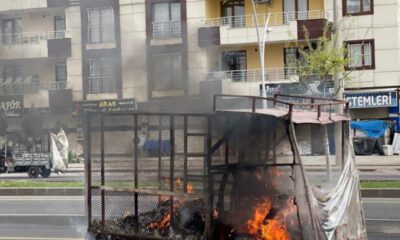 Kesilen cezaya kızıp ekmek teknesini yaktı