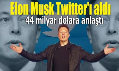 Elon Musk Twitter’ı aldı