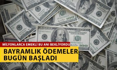 Bayramlık ödemeler bugün başladı