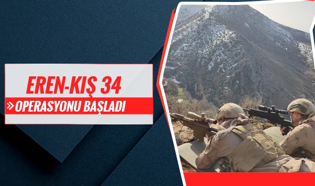 Batman’da Eren Kış-34 Operasyonu başladı