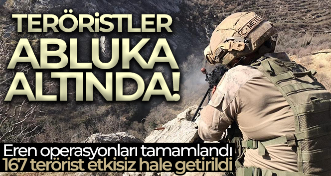 Eren operasyonları tamamlandı!
