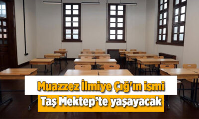 Muazzez İlmiye Çığ’ın ismi Taş Mektep Akademi’de