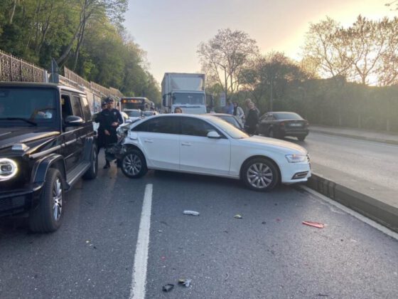 Sarıyer’de İETT otobüsü 15 aracı biçti