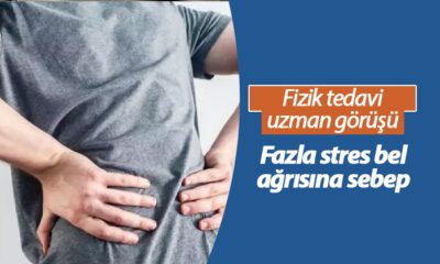 Fazla stres bel ağrısına neden oluyor