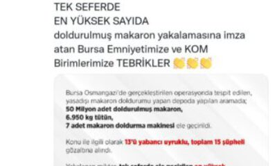 Türkiye tarihinde ilk olan operasyon Bursa’da gerçekleşti