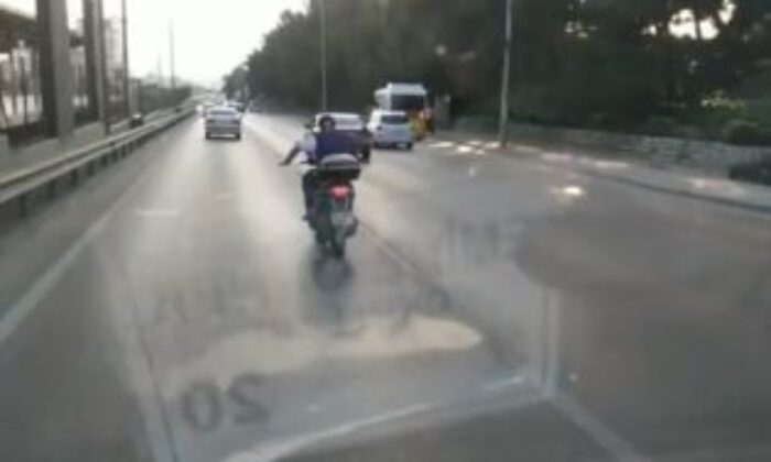 Motosikletli jokey adayı