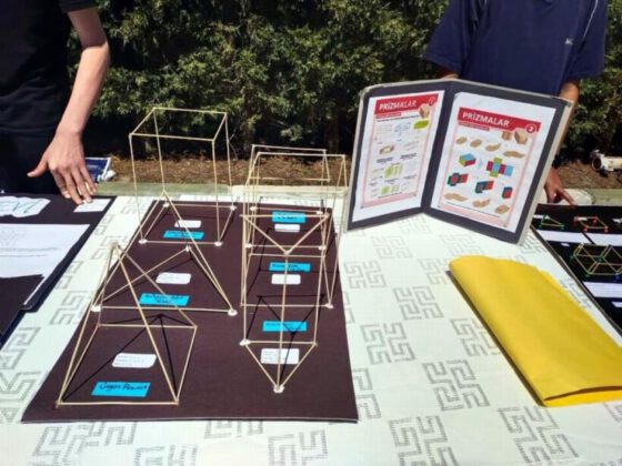 Öğrenciler matematikte hünerlerini sergiledi