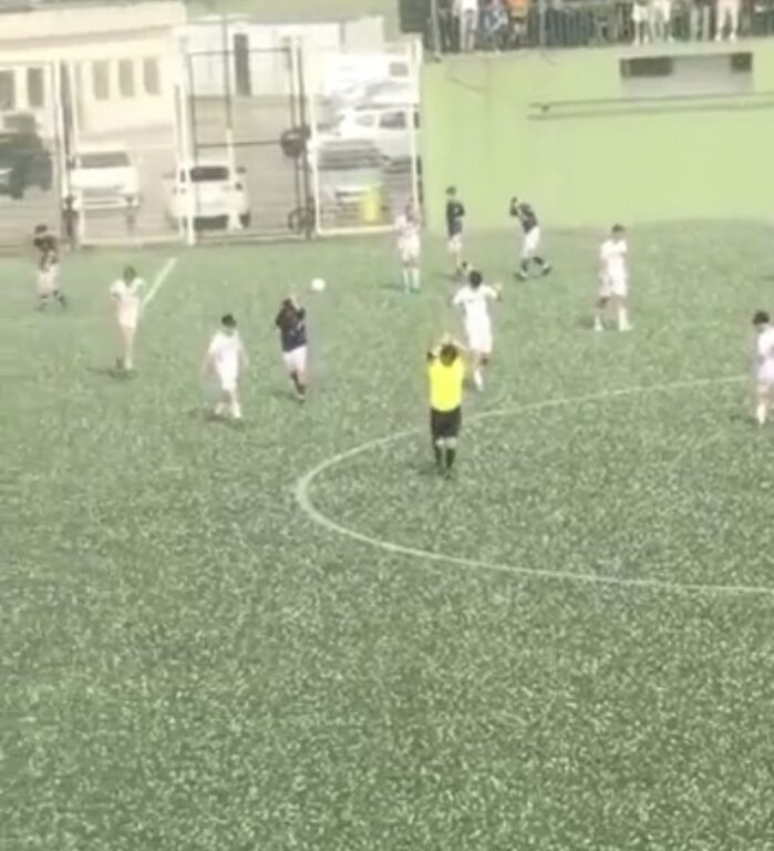 Bursa’da maçı durduran dolu