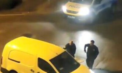 Bursa’da faciaya ramak kala.. Araç sürerken uyuyakaldı