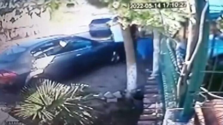 Bursa’da saniyelerle ölümden böyle kurtuldular