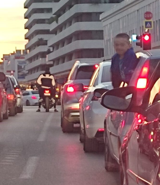 Bursa’da tehlikeli yolculuk kameralarda