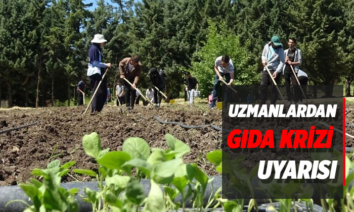 Kapıdaki gıda krizi için çözüm üretimden geçiyor