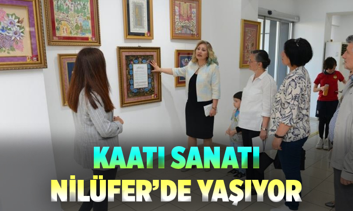 Geleneksel kaatı sanatı Nilüfer’de yaşatılıyor