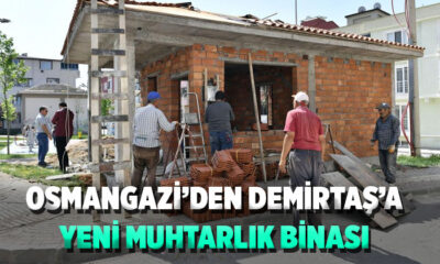 Demirtaş Sakarya Mahallesi’ne yeni muhtarlık binası