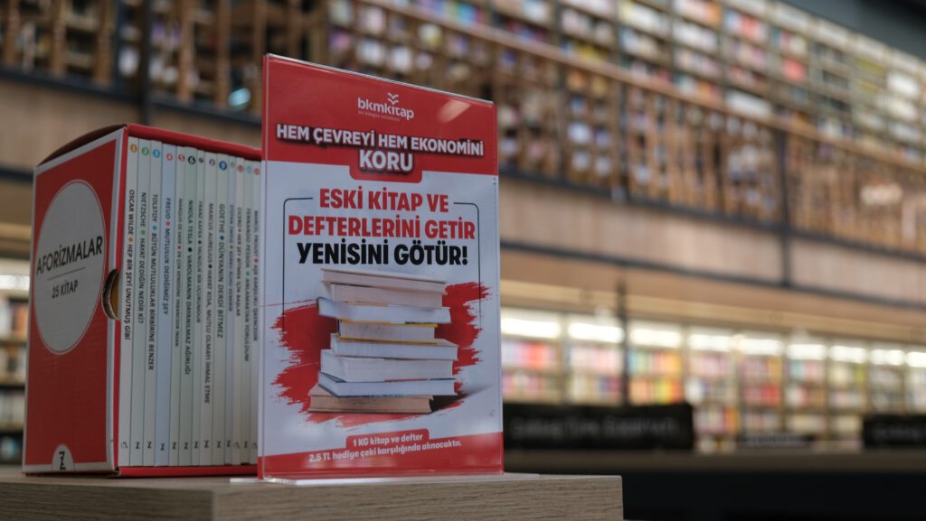 BKMKİTAP’tan hem çevreni hem ekonomini koru kampanyası