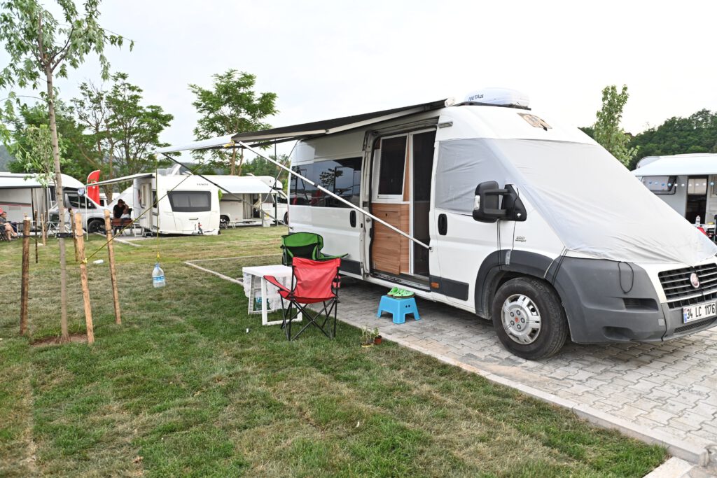 Kamp ve karavan tutkunları Bursa’da buluştu