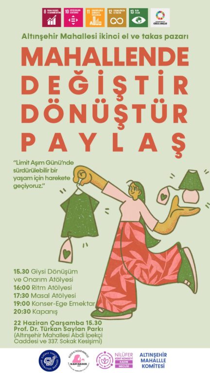 Nilüfer’de takas şenliği