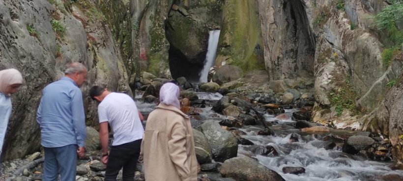 Turistler bu şelaleyi görmeden şehirden ayrılmıyor