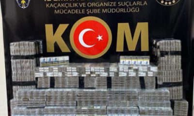 Atık kağıt toplama aracından 3 bin paket kaçak sigara çıktı