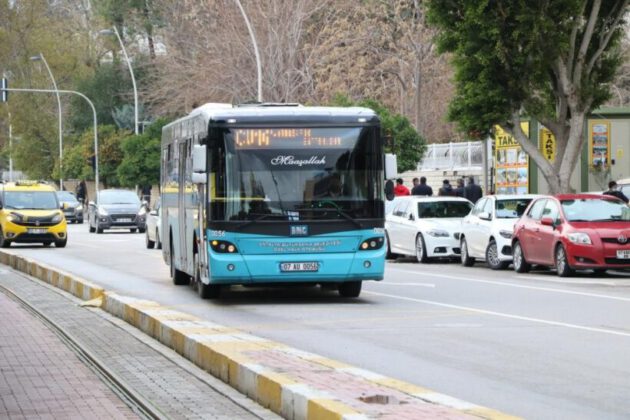Antalya’da toplu taşımaya yüzde 20 zam