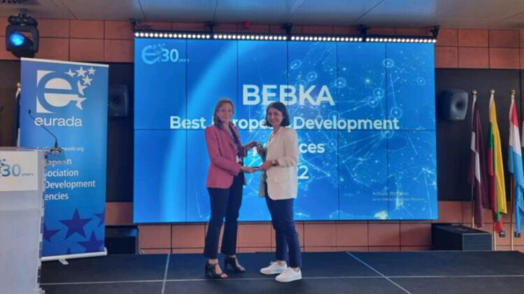BEBKA’ya Avrupa’dan en iyi uygulama ödülü