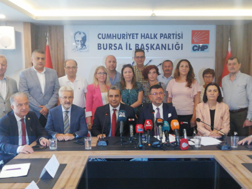 CHP Bursa İl Teşkilatı: “Gönlümüzdeki aday Kılıçdaroğlu”