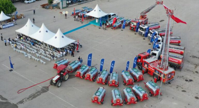 Bursa, yangına karşı artık daha güvenli