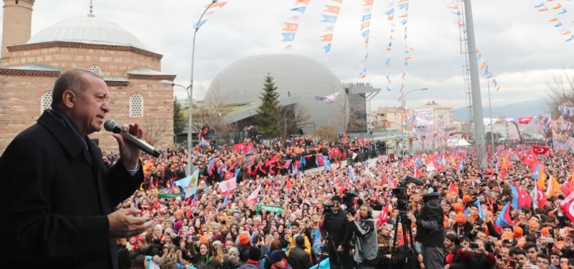 Cumhurbaşkanı Recep Tayyip Erdoğan 3 yılın ardından Bursa’ya geliyor