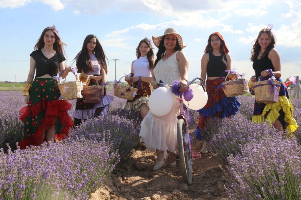 Böyle olur Tekirdağ’da lavanta günleri