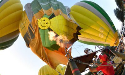 İspanya’da 26’ncı Avrupa Balon Festivali başladı