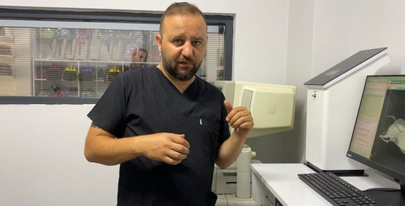 Anne rahminde ters dönen köpek sezaryenle kurtarıldı