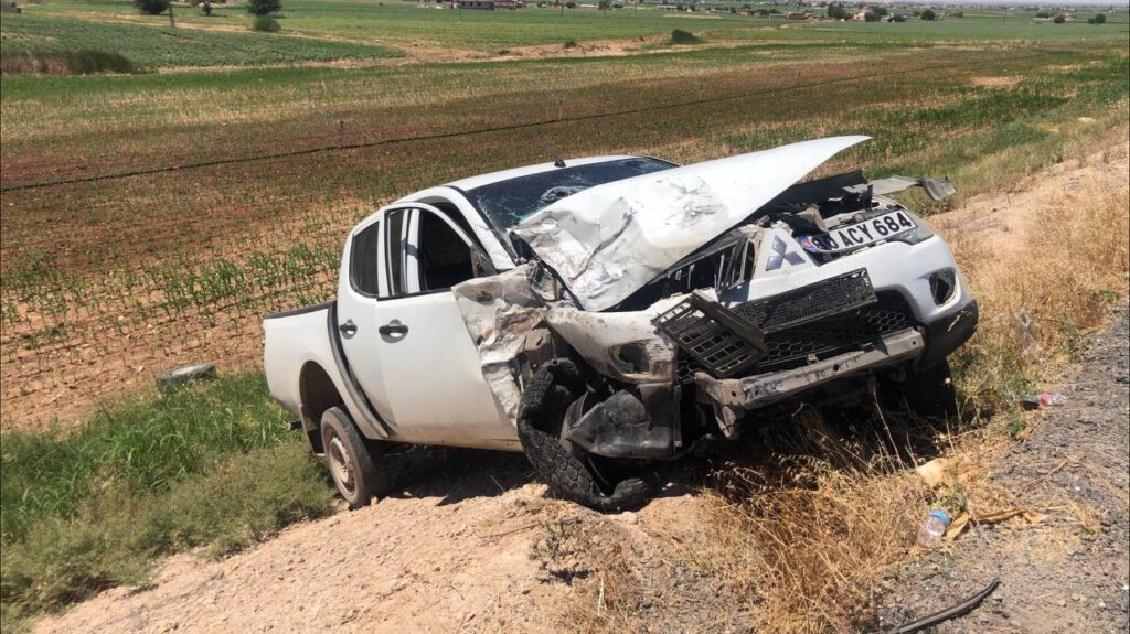 Şanlıurfa’da trafik kazası: 2 yaralı