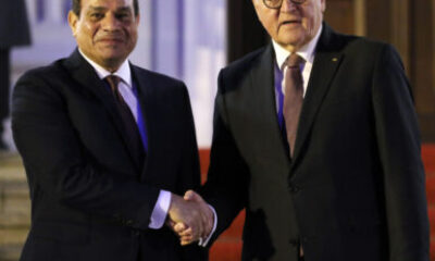 Almanya Cumhurbaşkanı Steinmeier, Mısır Cumhurbaşkanı Sisi ile görüştü